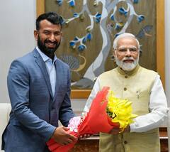 Cheteshwar Pujara: 100મી ટેસ્ટ પહેલાં પીએમ મોદીને મળ્યો ચેતેશ્વર પૂજારા, કહી આ વાત
