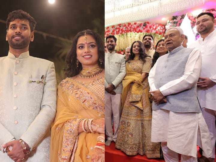 Surbhi Anand Wedding Ceremony: बिहार के पूर्व सांसद और बाहुबली आनंद मोहन की बेटी सुरभि आनंद की आज शादी है. इससे पहले उनकी सगाई तस्वीरें तेजी से वायरल हो रही हैं.