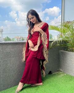 जन्नत जुबैर का ये ट्रेडिशनल सूट कलेक्शन यंग लड़कियों के लिए है एकदम परफेक्ट...देखें इसकी झलक