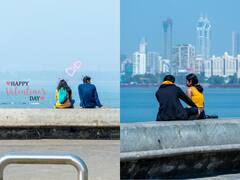 Marine Drive: मुंबई के मरीन ड्राइव पर रोमांटिक अवतार में नजर आए कपल्स, लोग बोले- 'सो ब्यूटीफुल'