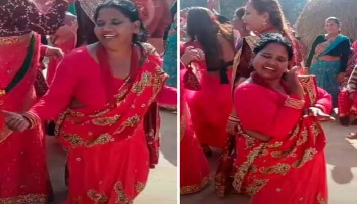 Nepali Aunty dance Viral Video winning Social Media users ਡੀਜੇ ਦੀ ਧੁਨ 'ਤੇ ਨੇਪਾਲੀ ਆਂਟੀ ਨੇ ਕੀਤਾ ਜ਼ਬਰਦਸਤ ਡਾਂਸ , ਖ਼ੂਬ ਸ਼ੇਅਰ ਹੋ ਰਿਹਾ ਇਹ ਵੀਡੀਓ