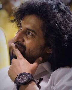Actor Nani: விரைவில் தசரா படம் ரிலீஸ்..பாடல் வெளியீட்டு விழாவில் வெள்ளை உடையில் கலக்கிய நானி!