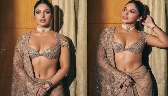 Bhumi Pednekar Pics: ਭੂਮੀ ਪੇਡਨੇਕਰ ਹਮੇਸ਼ਾ ਹੀ ਆਪਣੇ ਫੈਸ਼ਨ ਸੈਂਸ ਅਤੇ ਬੋਲਡ ਫਿਗਰ ਦੀ ਤਸਵੀਰਾਂ ਨਾਲ ਲਾਈਮਲਾਈਟ 'ਚ ਰਹਿੰਦੀ ਰਹੀ ਹੈ। ਦੇਖੋ ਉਸਦਾ ਵਾਇਰਲ ਲੁੱਕ...