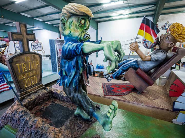 A zombie float of former US President Donald Trump will undoubtedly add to the carnival's levity.  (Image Source: Getty)