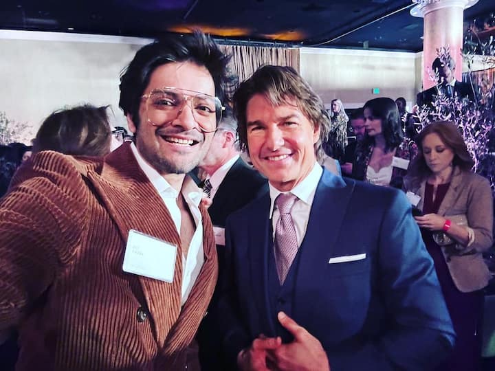 The event was also attended by Indian personalities like producer Guneet Monga and filmmaker Shaunak Sen — both nominated at this year’s Oscars.