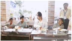 Udhayanidhi Stalin Conducts Surprise Check Of Chief Minister's Breakfast Scheme At School. IN PICS