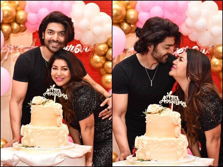 Gurmeet Choudhary Debinna Bonnerjee Marriage Anniversary: टीवी के मशहूर कपल गुरमीत चौधरी और देबिना बनर्जी ने 15 फरवरी 2023 को अपनी शादी की सालगिरह स्पेशल अंदाज में मनाई. देखें फोटोज.