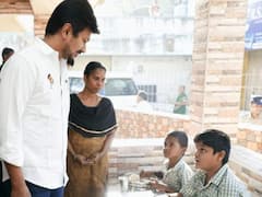 Udhayanidhi Stalin Conducts Surprise Check Of Chief Minister's Breakfast Scheme At School. IN PICS