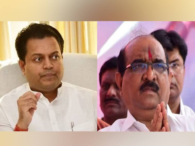 Latur News BJP MP Sudhakar Shingare appeal to Congress leader Amit Deshmukh over Upcoming Elections Maharashtra Politics Latur Politics : अभिमन्यू पवारांप्रमाणेच आमच्यावरही प्रेम ठेवा, तुमचं सहकार्य अपेक्षित; भाजप खासदार सुधाकर शृंगारेंची अमित देशमुखांकडे मागणी