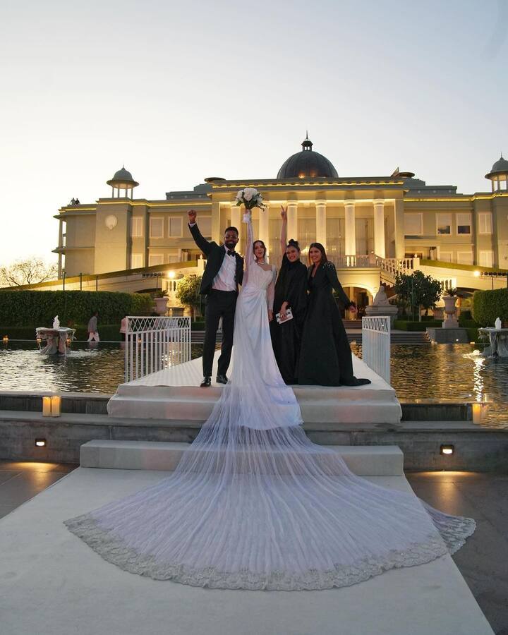 Natasa Stankovic and Hardik Pandya tied the knot during the lockdown. They have a two-year-old son, Agastya.