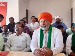 बस्तर: राकेश टिकैत बोले- 'किसान अपने हक के लिए आंदोलन करते हैं, उन्हें नक्सली कह दिया जाता है'