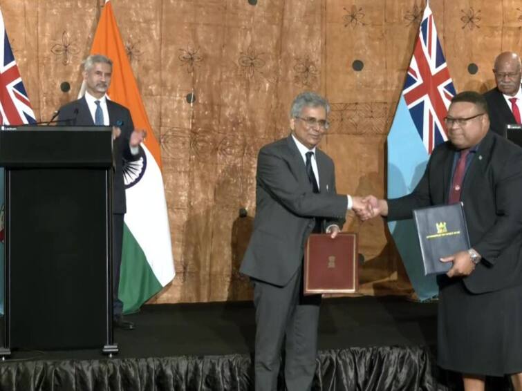 India, Fiji Sign Visa Waiver Agreement. Will Be Helpful In Boosting Travel Says Jaishankar India, Fiji Sign Visa Waiver Agreement. Will Be Helpful In Boosting Travel Says Jaishankar