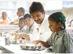 Udhayanidhi Stalin Conducts Surprise Check Of Chief Minister's Breakfast Scheme At School. IN PICS