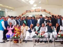 Surbhi Anand Wedding Photos: आनंद मोहन की बेटी की शादी में नीतीश समेत बिहार के दिग्गज नेता पहुंचे, देखें तस्वीरें