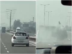 Video: तेज स्पीड कार का ऐसा एक्सीडेंट हुआ कि गाड़ी के परखच्चे उड़ गए... कैमरे में कैद हुआ पूरा सीन