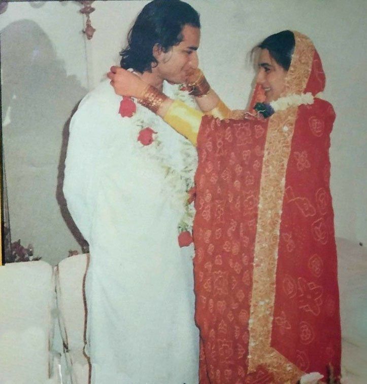 Amrita Singh Kissed Saif Ali Khan On The First Date Know Their Interesting Love Story | Amrita Singh Love Life: पहली नजर में ही सैफ अली खान पर फिदा हो गई थीं