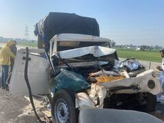 राजस्थान के 'जुगाड़' ने दिल्ली-मुम्बई एक्सप्रेसवे की सुरक्षा पर उठाए सवाल, हादसे में दो घायल