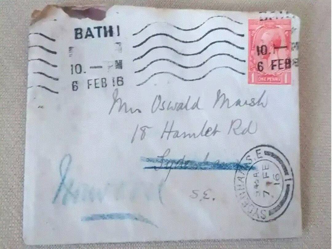 Letter Reaches London Address More Than 100 Years After Being Posted Letter Reaches London Address More Than 100 Years After Being Posted Letter Reaches London Address More Than 100 Years After Being Posted