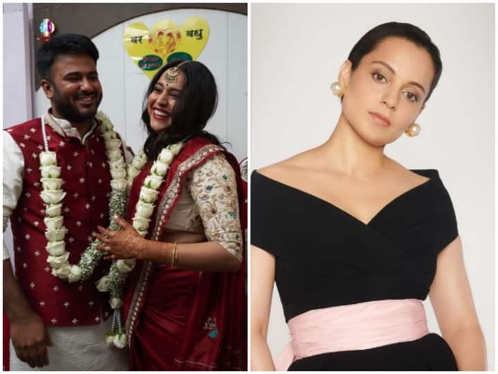 Swara Bhaskar को बी-ग्रेड हीरोइन बताने वाली Kangana Ranaut ने एक्ट्रेस को दी शादी की बधाई, लिखा- 'आप दोनों खुश रहें'