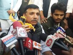 कानपुर देहात कांड पीड़ितों के परिवार से मिले आप सांसद संजय सिंह, कहा- 'यह मौत का बुलडोजर...'