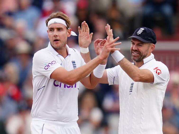 New Zealand vs England: Anderson and Broad become second Test partnership to take 1,000 wickets together 1000 விக்கெட்களை வீழ்த்தி அசத்திய ஆண்டர்சன் - பிராட் ஜோடி.. வரலாற்றில் இரண்டாம் இடம்; முதல் இடத்தில் எந்த ஜோடி?