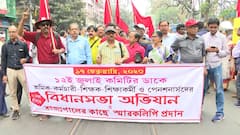 DA Agitation:বকেয়া ডি-এর দাবিতে তোলপাড় শহর