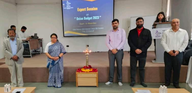 An expert session on Budget 2023 was held at Shanti Business School Ahmedabad: શાંતિ બિઝનેસ સ્કૂલમાં બજેટ 2023 અંગે નિષ્ણાત સત્ર યોજાયું