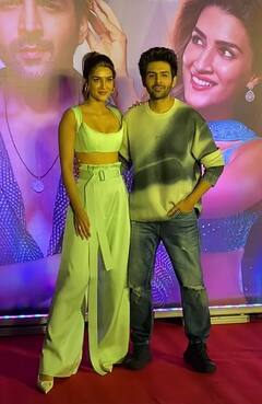 Shehzada की स्क्रीनिंग में पहुंचा बॉलीवुड, शाहिद-मीरा से लेकर अर्जुन कपूर तक ने देखी कार्तिक-कृति की फिल्म