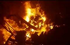 Fire  : भिवंडीत अग्नितांडव, यंत्रमाग कारखान्याला भीषण आग