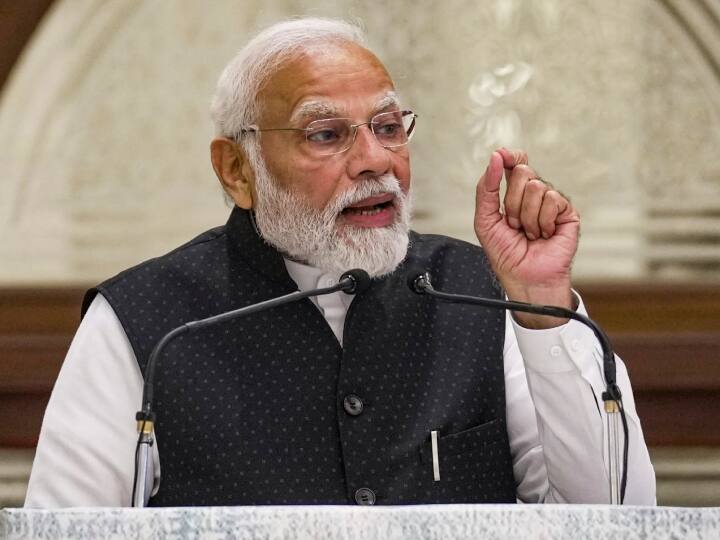 PM Modi Speech: 'एक ही प्रोडक्ट के रिलॉन्च...', पीएम मोदी का राहुल गांधी पर पर तंज, भ्रष्ट्चार का भी किया जिक्र