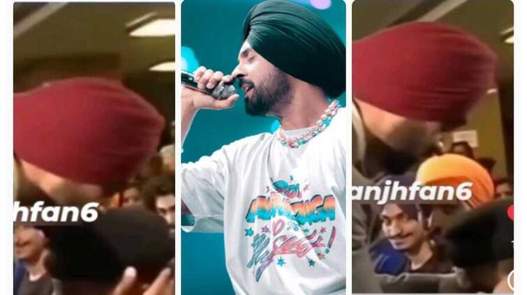 punjabi singer actor diljit dosanjh old video going viral on internet fans love his down to earth gesture towards a fan Diljit Dosanjh: ਦਿਲਜੀਤ ਦੋਸਾਂਝ ਦੀ ਪੁਰਾਣੀ ਵੀਡੀਓ ਹੋ ਰਹੀ ਵਾਇਰਲ, ਫੈਨਜ਼ ਨੂੰ ਛੂਹ ਗਿਆ ਐਕਟਰ ਦਾ ਸਾਦਗੀ ਭਰਿਆ ਸੁਭਾਅ