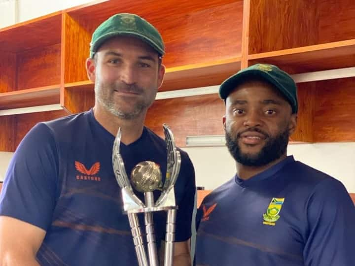 South Africa New Test Captain Temba Bavuma Replaces Dean Elgar as South Africa Test Captain South Africa Test Captain: टेंबा बावुमा को मिली दक्षिण अफ्रीका की टेस्ट टीम की कमान, डीन एल्गर को किया रिप्लेस