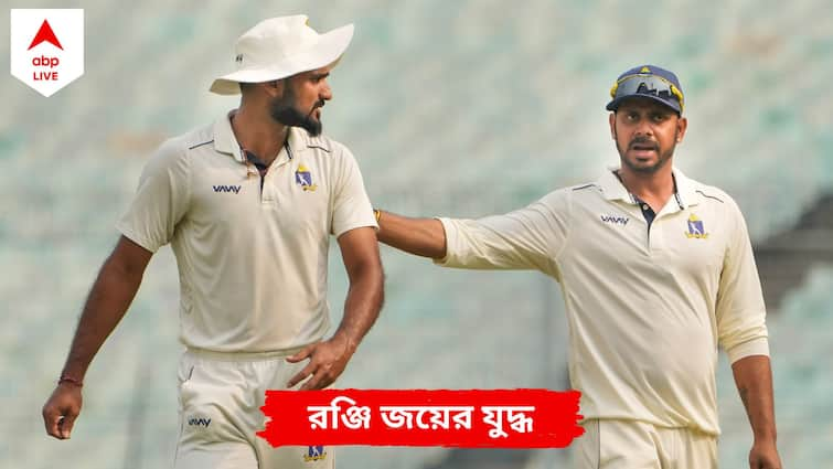 Ranji Trophy Exclusive: Saurashtra 148/4 at lunch break against Bengal in Ranji Trophy Final at Eden Gardens Ranji Trophy: প্রথম সেশনে পড়ল মাত্র ২ উইকেট, রঞ্জি ফাইনালে ক্রমশ চাপ বাড়ছে বাংলার