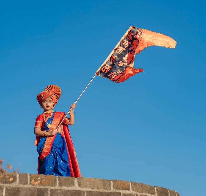 शिवजयंतीनिमित्त 'माझी तुझी रेशीमगाठ' फेम परी अर्थात मायरा वैकुळने खास फोटोशूट केलं आहे.