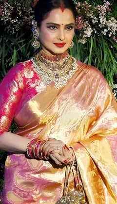 Rekha: ਬਾਲੀਵੁੱਡ ਅਦਾਕਾਰਾ ਰੇਖਾ ਦੀਆਂ ਇਨ੍ਹਾਂ ਤਸਵੀਰਾਂ ਤੋਂ ਨਹੀਂ ਹਟੇਗੀ ਤੁਹਾਡੀ ਨਜ਼ਰ, ਦੇਖੋ ਅਦਾਕਾਰਾ ਦਾ ਗਲੈਮਰਸ ਅੰਦਾਜ਼