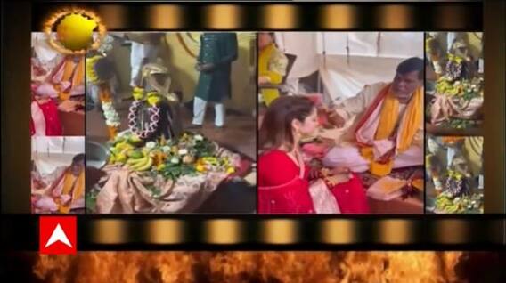 Ankita Lokhande and Arjun Bijlani left for the temple early in the morning on Shivratri | Hot News