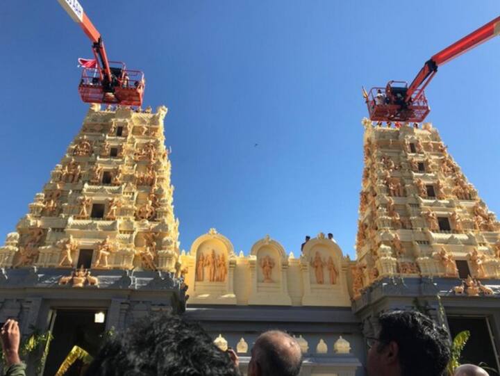 Indians In Australia Call For Strict Actions Against Vandalisation Of Hindu Temples Indians In Australia Call For Strict Actions Against Vandalisation Of Hindu Temples
