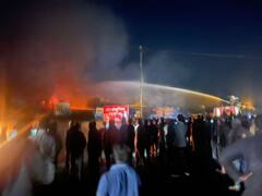 Indapur Fire:इंदापुरात भीषण आग; मुख्य पेठेतील दुकानं आगीच्या भक्ष्यस्थानी