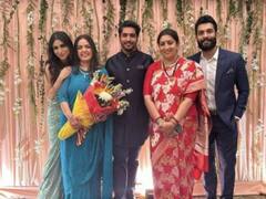 Smriti Iranis Daughter Reception: स्मृति ईरानी की बेटी शैनेल की शादी में शामिल हुए तमाम सितारे, देखें तस्वीरें