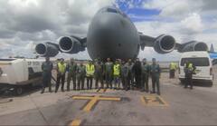 Project Cheetah : दक्षिण आफ्रिकेतून 12 चित्ते भारतात दाखल, थोड्याच वेळात कुनो नॅशनल पार्कमध्ये सोडणार