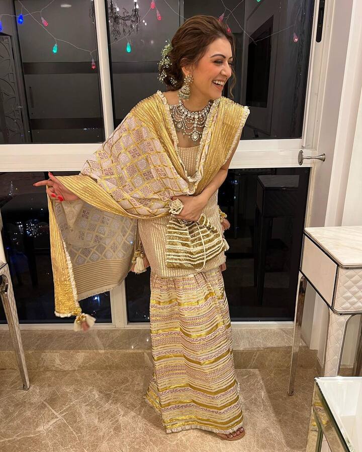 हंसिका मोटवानी का वेडिंग शो आप डिजनी प्लस हॉटस्टार पर जाकर देख सकते हैं और जयपुर में हुई उनकी शाही शादी का लुफ्त उठा सकते हैं.