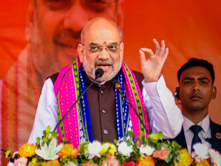 Amit Shah to visit Kolhapur on 19th Feb Traffic route changes ban on drones, parking at 9 places Amit Shah In Kolhapur : अमित शाह उद्या कोल्हापूर दौऱ्यावर; वाहतूक मार्गात बदल, ड्रोनला बंदी, 'या' 9 ठिकाणी पार्किंगची सोय असणार