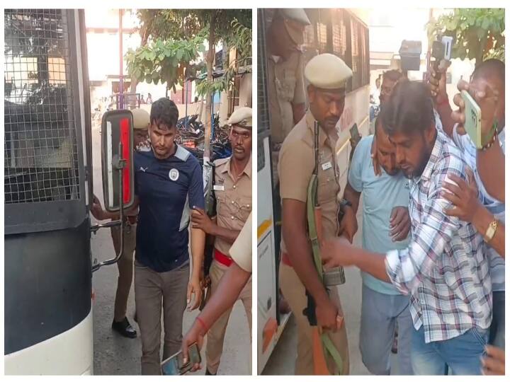 thiruvannamalai ATM Robbery  75 lakh theft 2 person Judge Deiveegam investigation Thiruvannamalai ATM Robbery: திருவண்ணாமலை ஏ.டி.எம். கொள்ளையர்கள் 2 பேர் நீதிபதி முன்பு நேரில் ஆஜர்