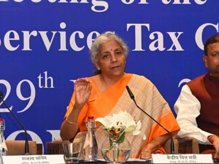 49th GST Council Decision: Entire GST compensation Cess Dues Of Rs 16,982 Crores Will Be Cleared, Says Finance Minister Nirmala Sitharaman 49th GST Council Decision: Entire GST compensation Cess Dues Of Rs 16,982 Crores Will Be Cleared, Says Finance Minister Nirmala Sitharaman