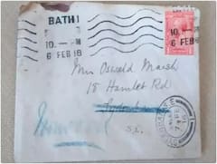 105 साल के लंबे सफर के बाद आखिरकार अपने पते पर पहुंचा लेटर, जानकर होगी हैरान