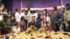 Sonu Sood Launches India's Biggest Mandi Plate | అతిపెద్ద మండి ప్లేట్ లాంఛ్ చేసిన సోనూసూద్ | ABP