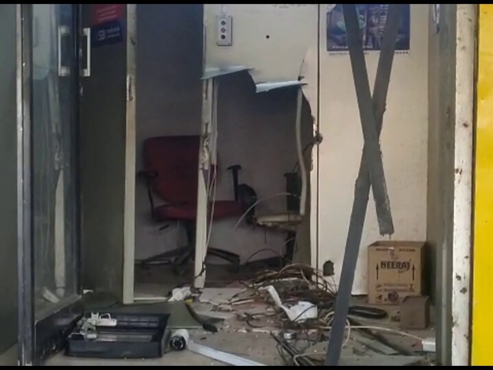 Bharatpur ATM Loot: बूंदी के बाद अब भरतपुर में SBI का एटीएम उखाड़कर ले गए चोर, वारदात CCTV में कैद