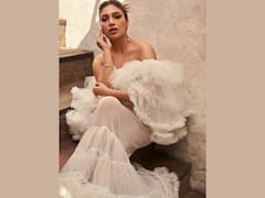 Bhumi Pednekar Looks Like An Angel In A White Gown. See Pics