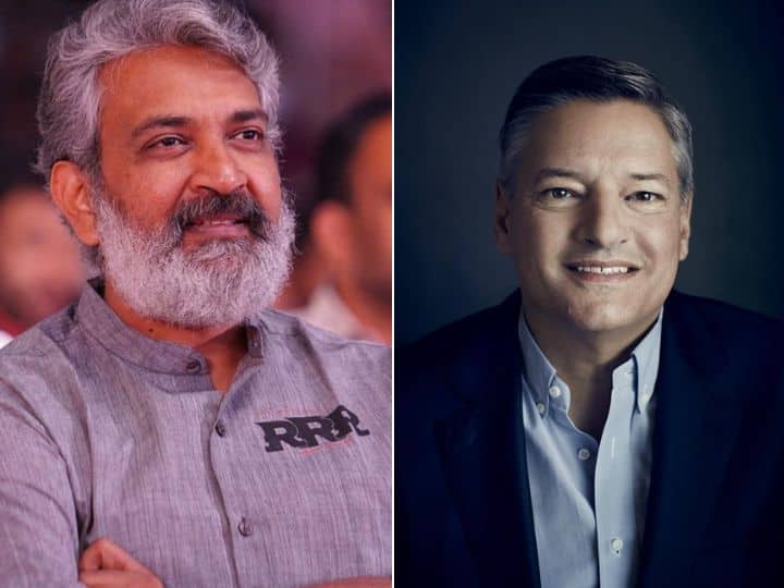 SS Rajamouli meeting with netflix ceo Ted Sarandos likely for upcoming project Netflix: नेटफ्लिक्स के सीईओ से एसएस राजामौली ने की मीटिंग, क्या 'बाहुबली' को लेकर हुई बात?