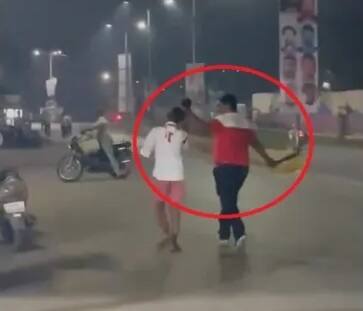 Raipur Viral Video : Accused Caught on Camera Dragging a Minor Hair at Gunpoint Chhattisgarh Video: છત્તિસગઢમાં જંગલરાજ, ખુલ્લેઆમ હથિયારના જોરે સગીરા પર જાહેરમાં કાળો કેર વર્તાવ્યો